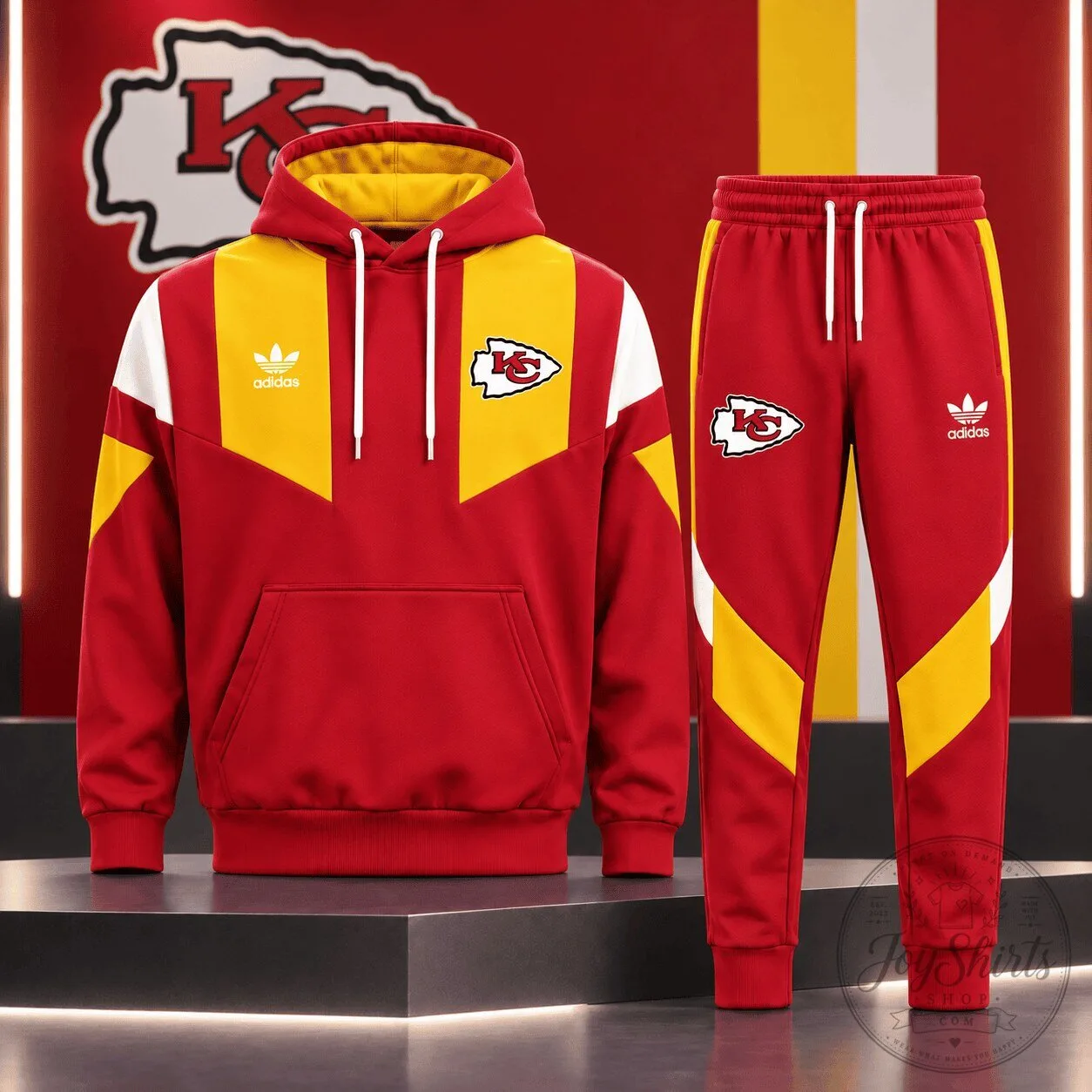 Kansas City Chiefs National Football League Team Spirit Performance Hoodie And Joggers Set