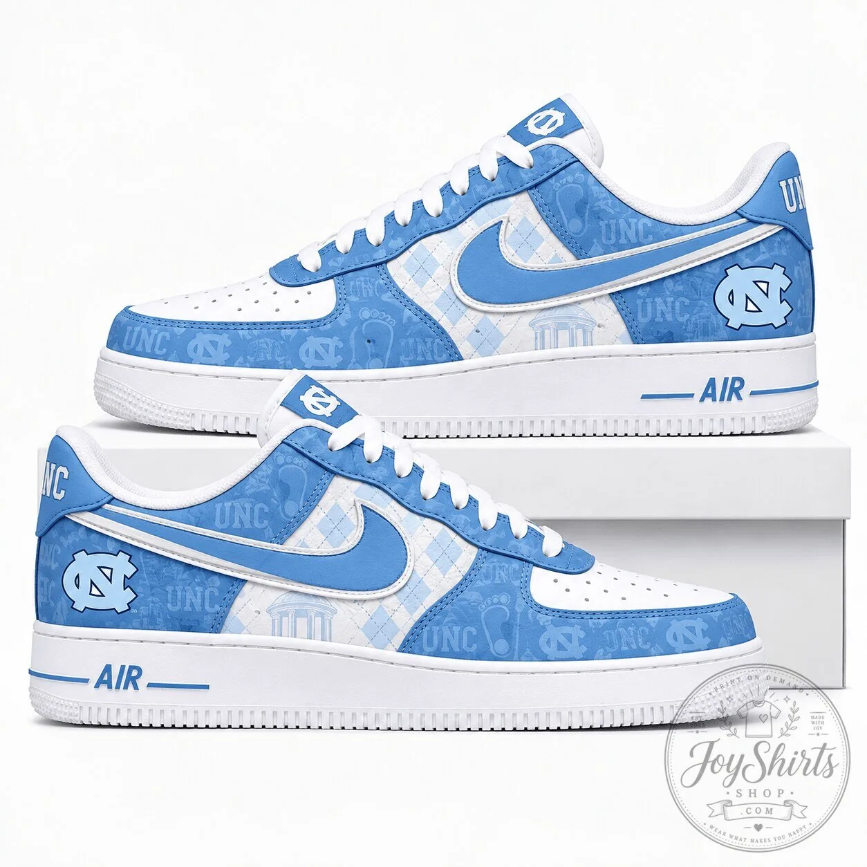 North Carolina Tar Heels College Football Team Fan Shoes