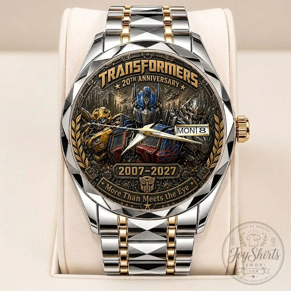 Transformers 20th Anniversary Optimus Prime and Bumblebee Luxury Quartz Watch 8 Transformers 20th Anniversary Optimus Prime and Bumblebee Luxury Quartz Watch