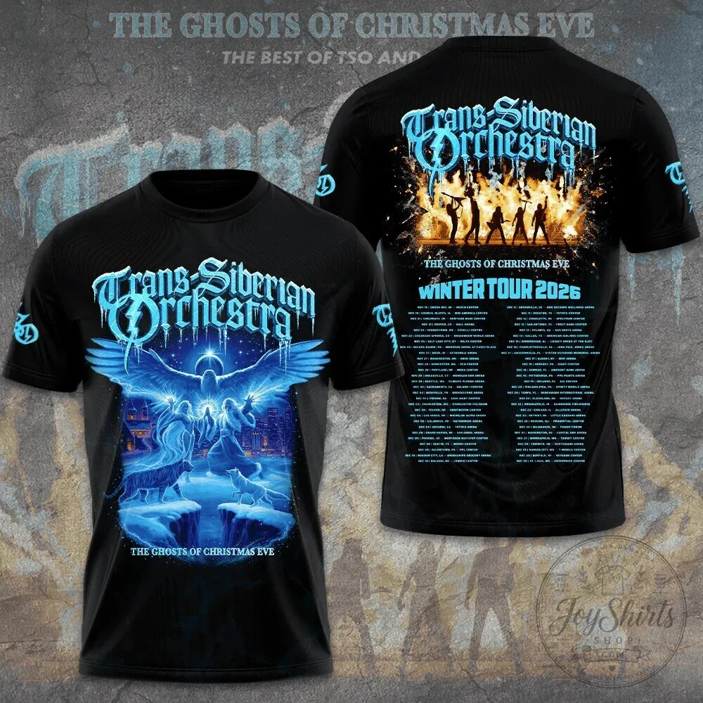2026 Winter Tour T-Shirt featuring Trans-Siberian Orchestra: The Ghosts of Christmas Eve