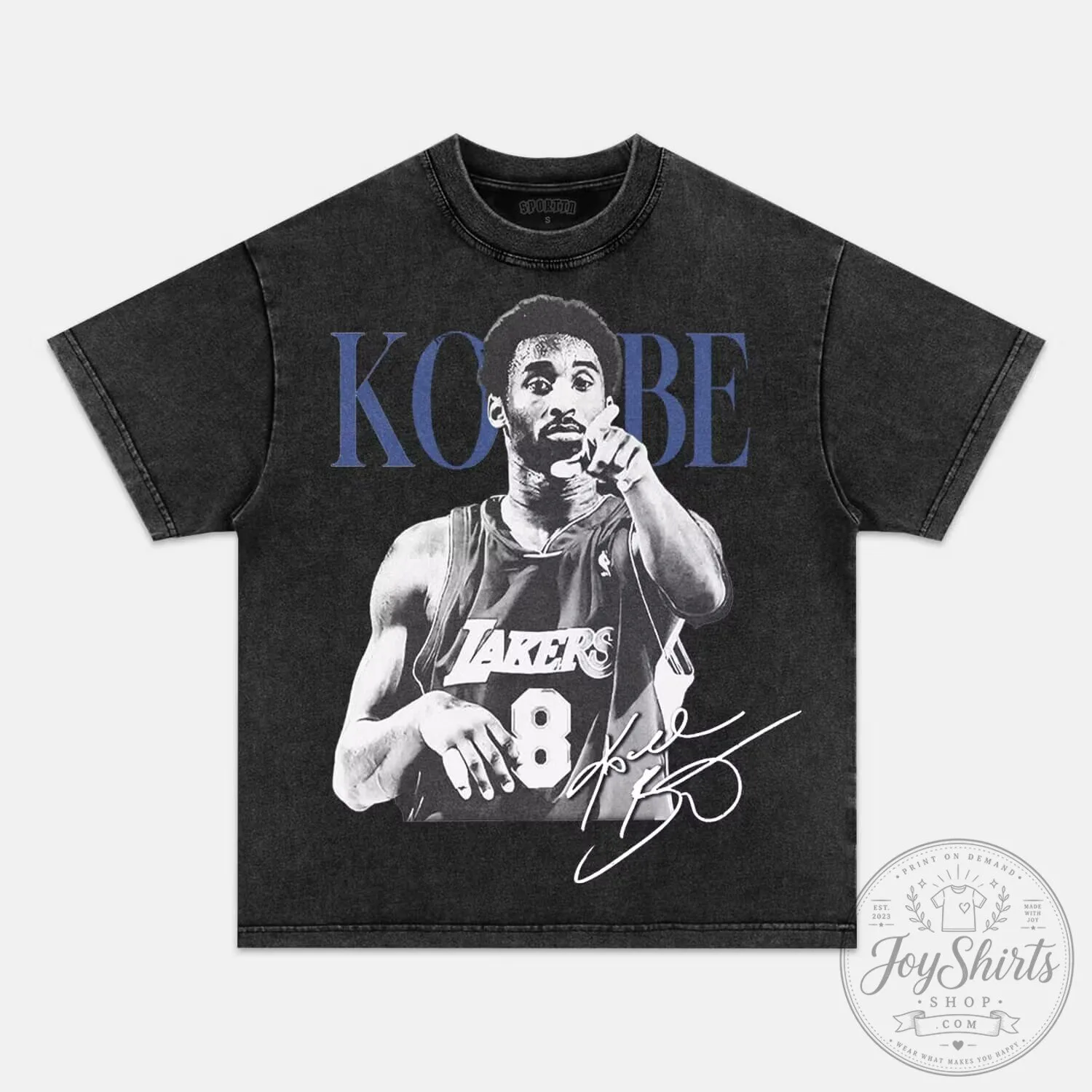Kobe Bryant Los Angeles Lakers Basketball Legend Vintage T-Shirt