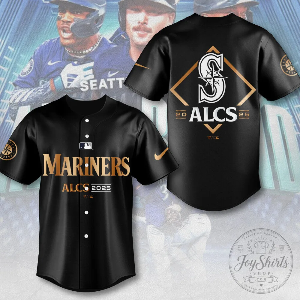 Seattle Mariners Baseball Jersey ALCS 2025 MLB Fan Apparel