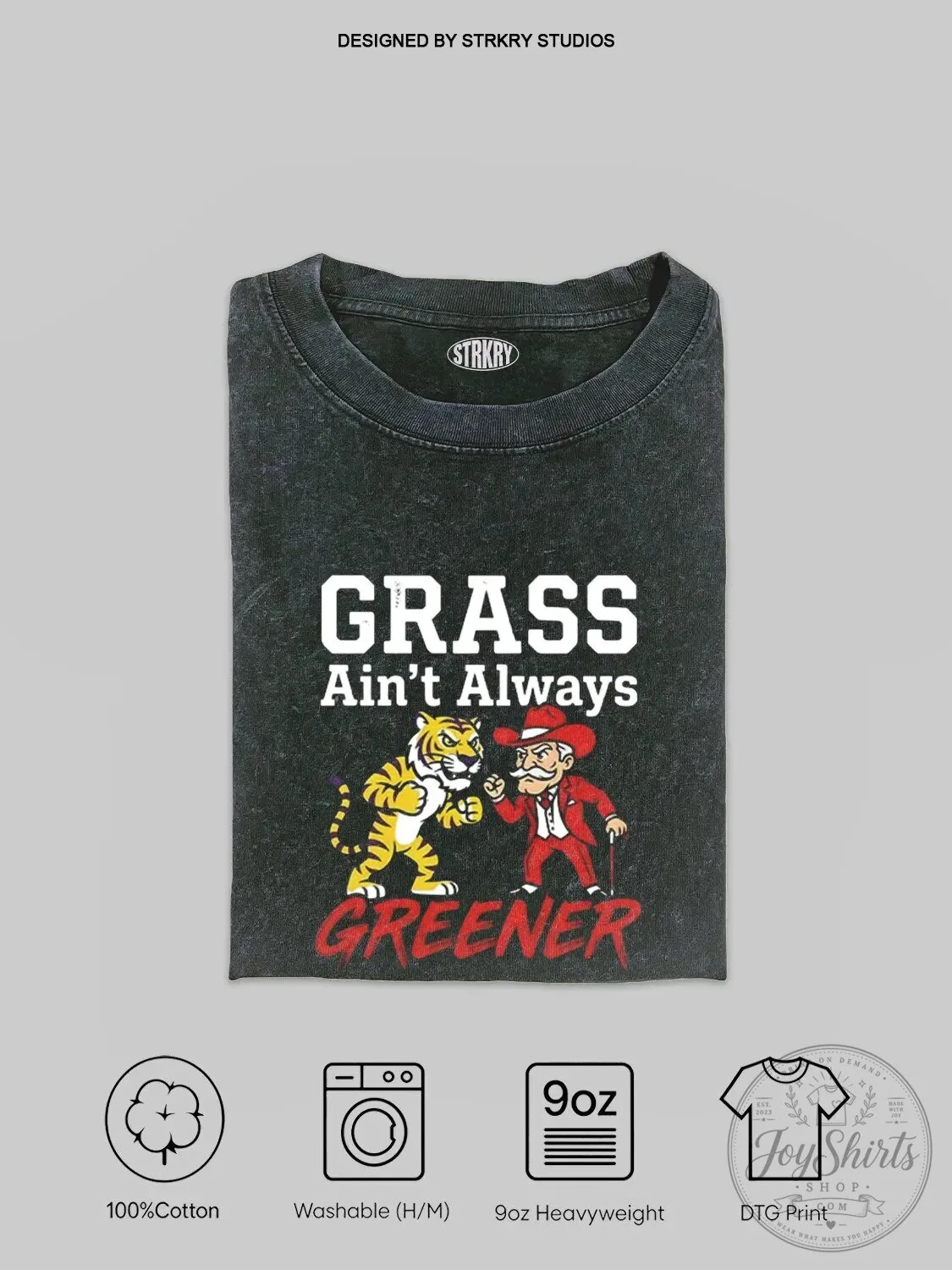 Ole Miss Rebels Versus LSU Tigers Grass Ain't Always Greener T-Shirt