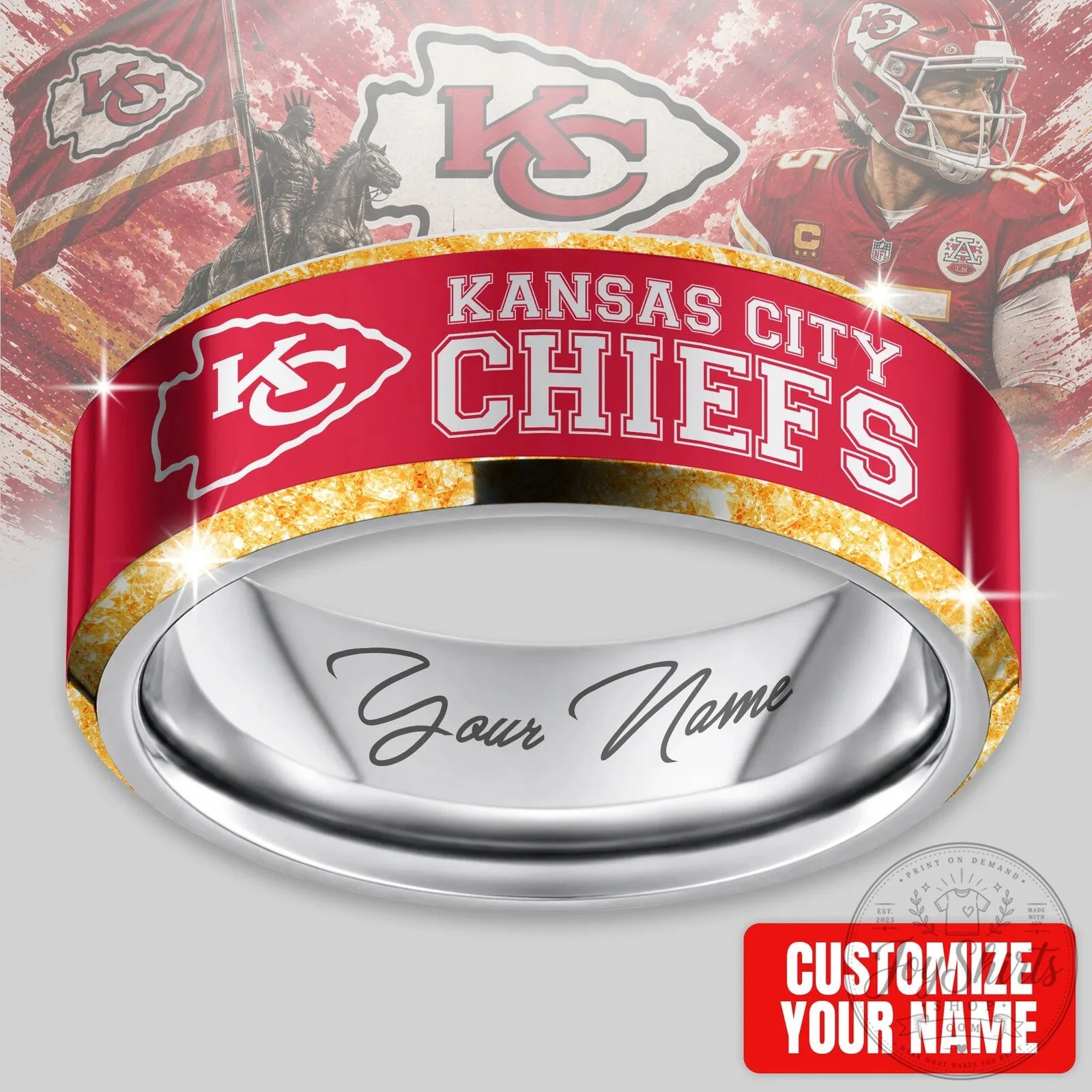 Kansas City Chiefs National Football League Super Bowl Championship Ring