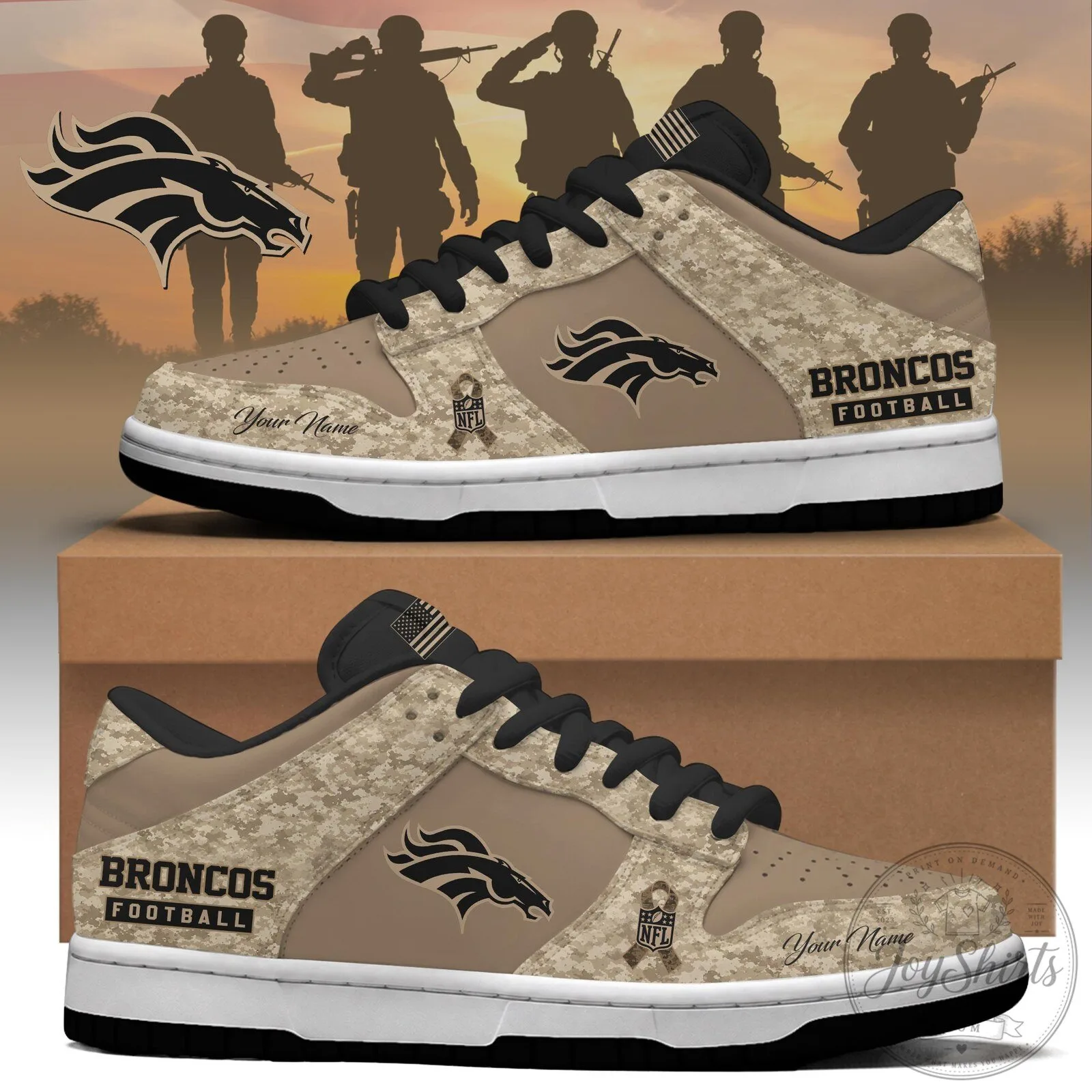 Limited Edition Shoes for Veterans Day by .DEN