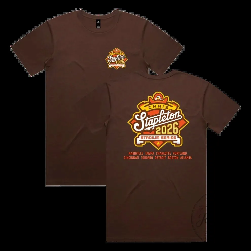 Chris Stapleton All-American Road Show 2026 Stadium Series Concert T-Shirt