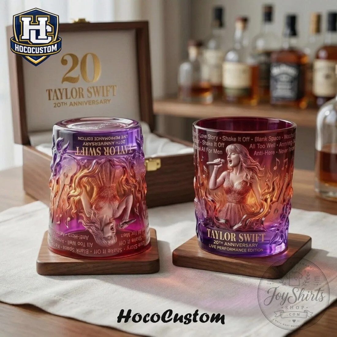Drinking Glass for Taylor Swift's 20th Anniversary Live Performance Edition 2 Drinking Glass for Taylor Swift's 20th Anniversary Live Performance Edition