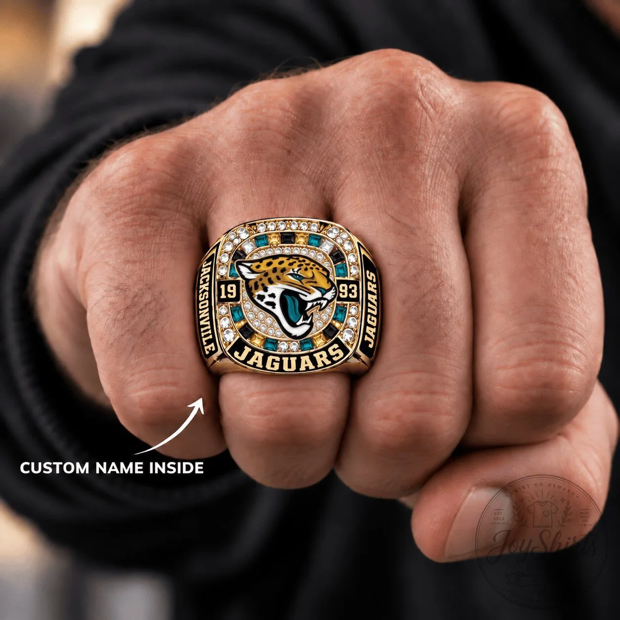 Jacksonville Jaguars NFL Super Bowl Championship Commemorative Gold Ring