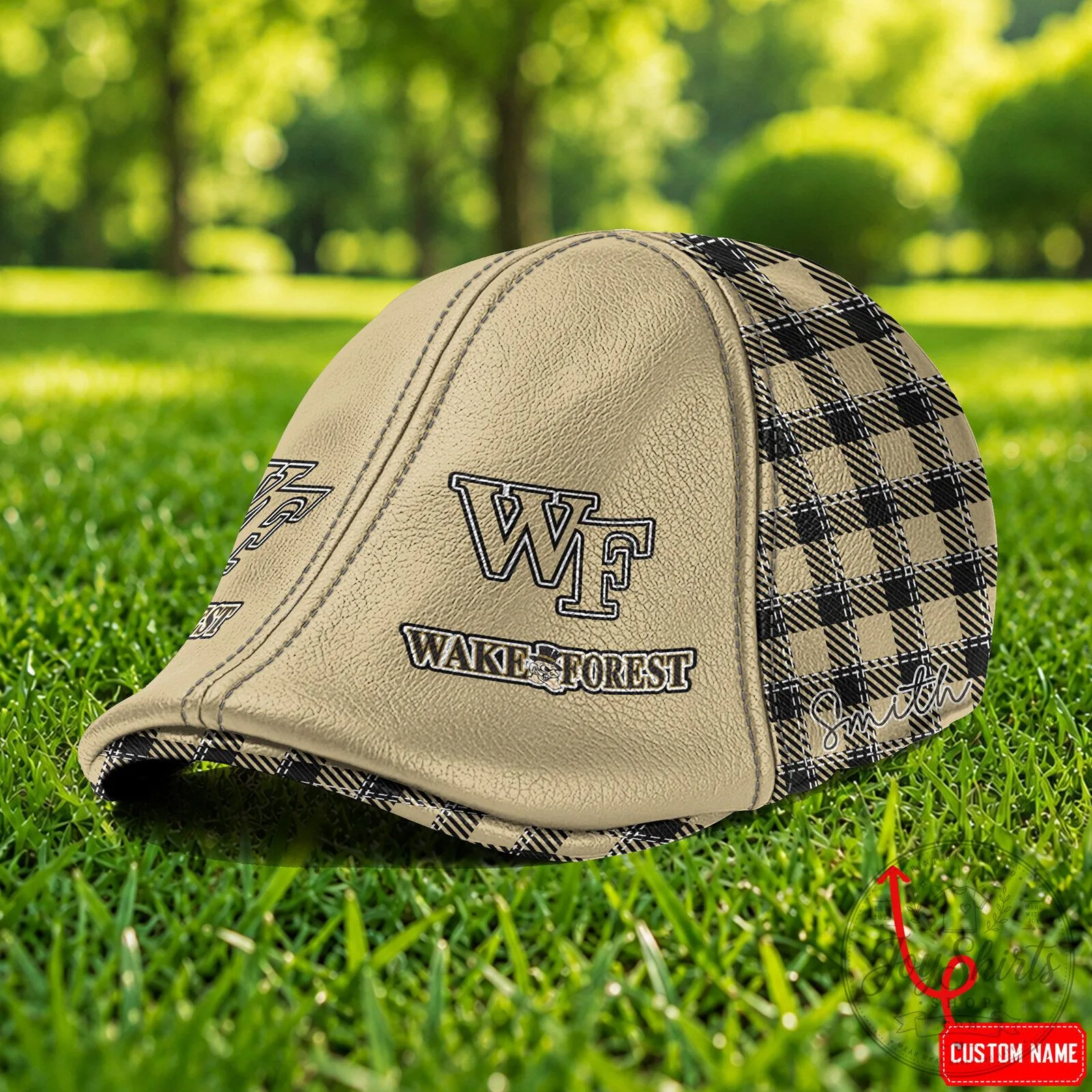 Wake Forest Demon Deacons NCAA Premium Ivy Cap Flat Cap