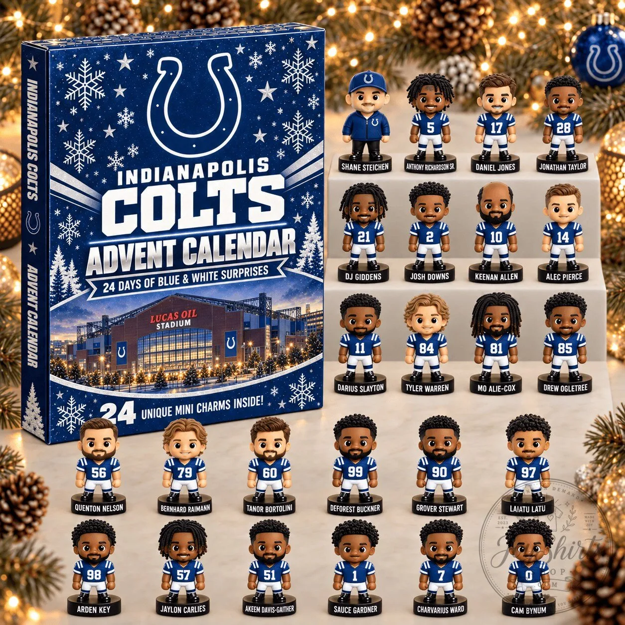 Indianapolis Colts Football Team Advent Calendar