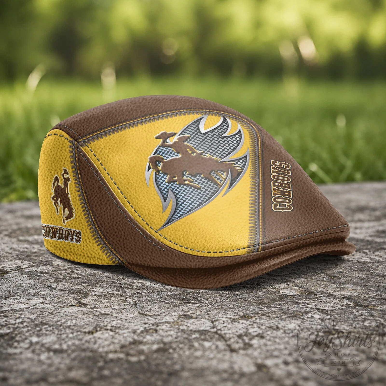 Wyoming Cowboys NCAA Flat Cap Hat