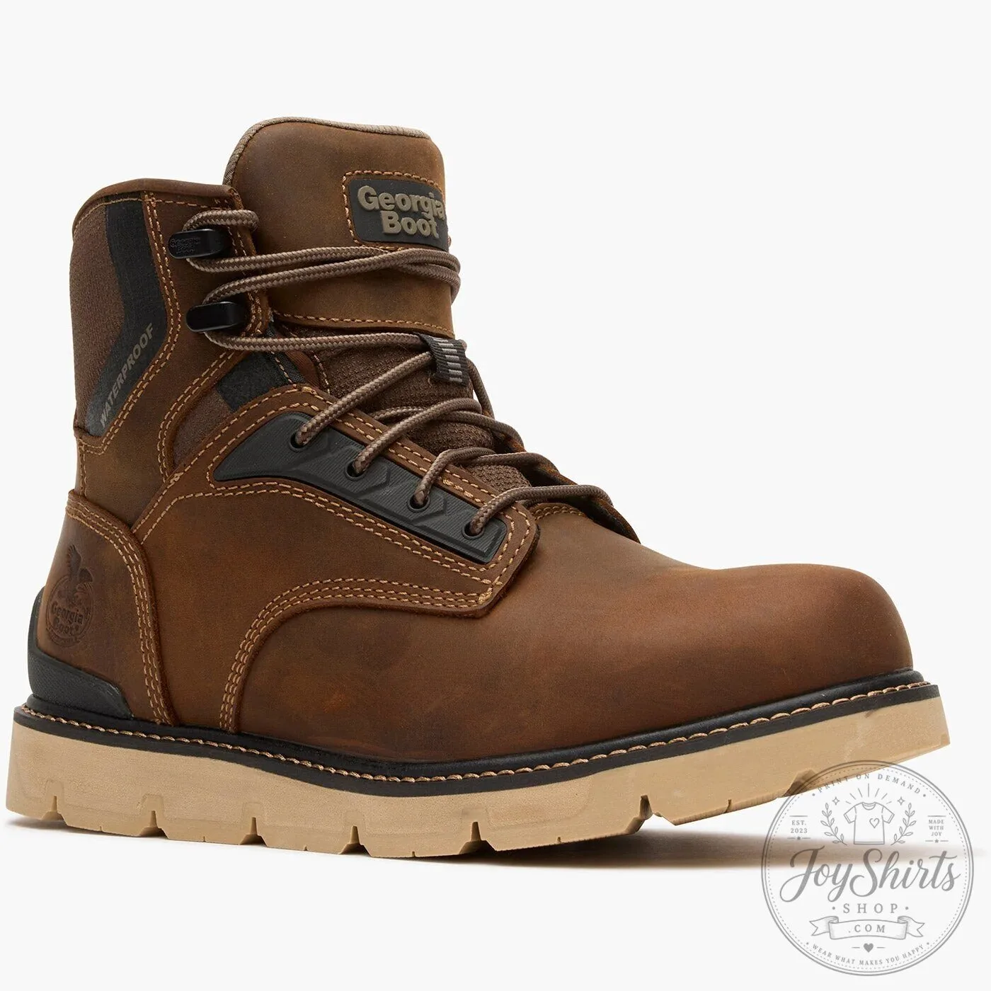 Georgia Boot Men's Carbon Flex Wedge Waterproof Work Boots