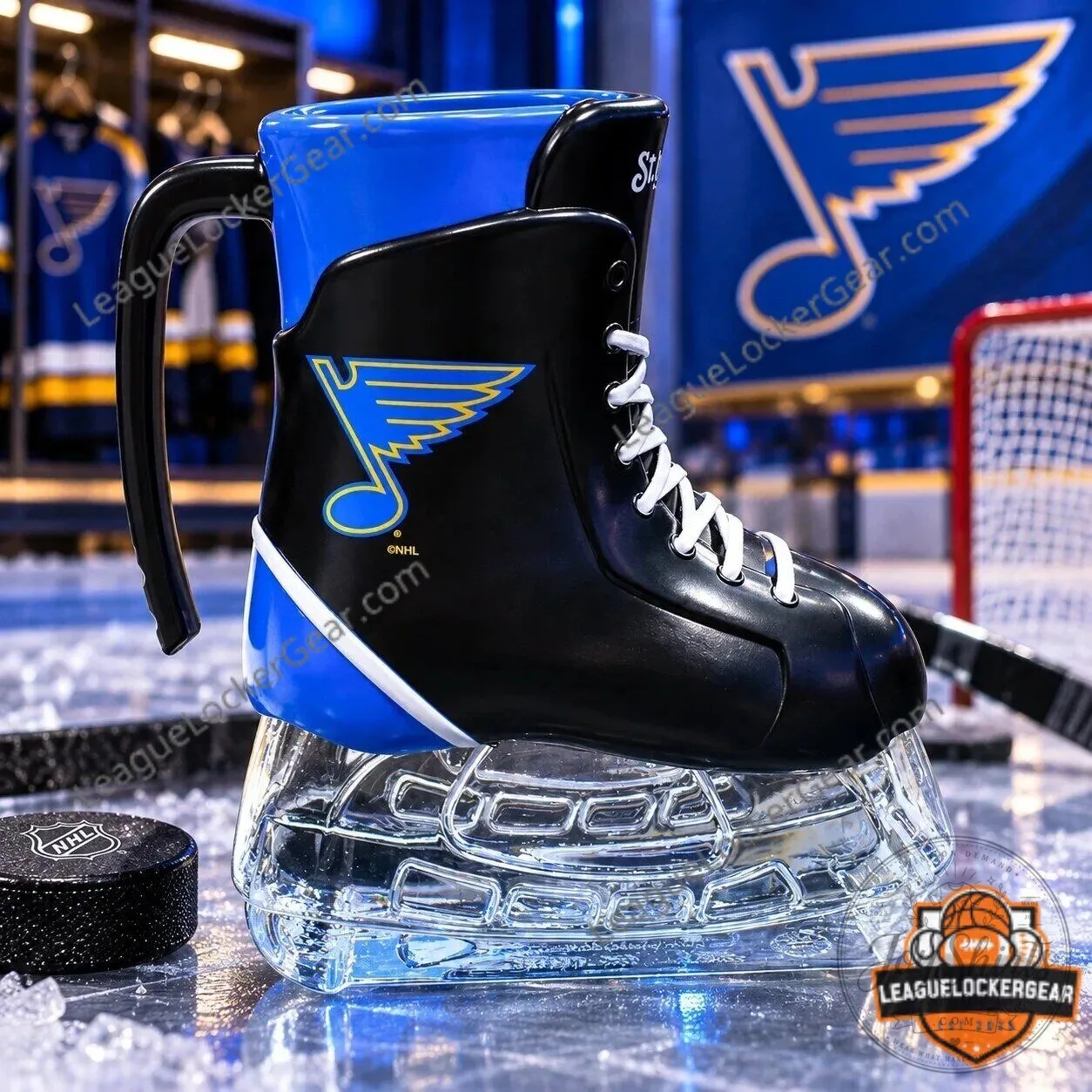 St. Louis Blues Hockey Skate Design Coffee Mug