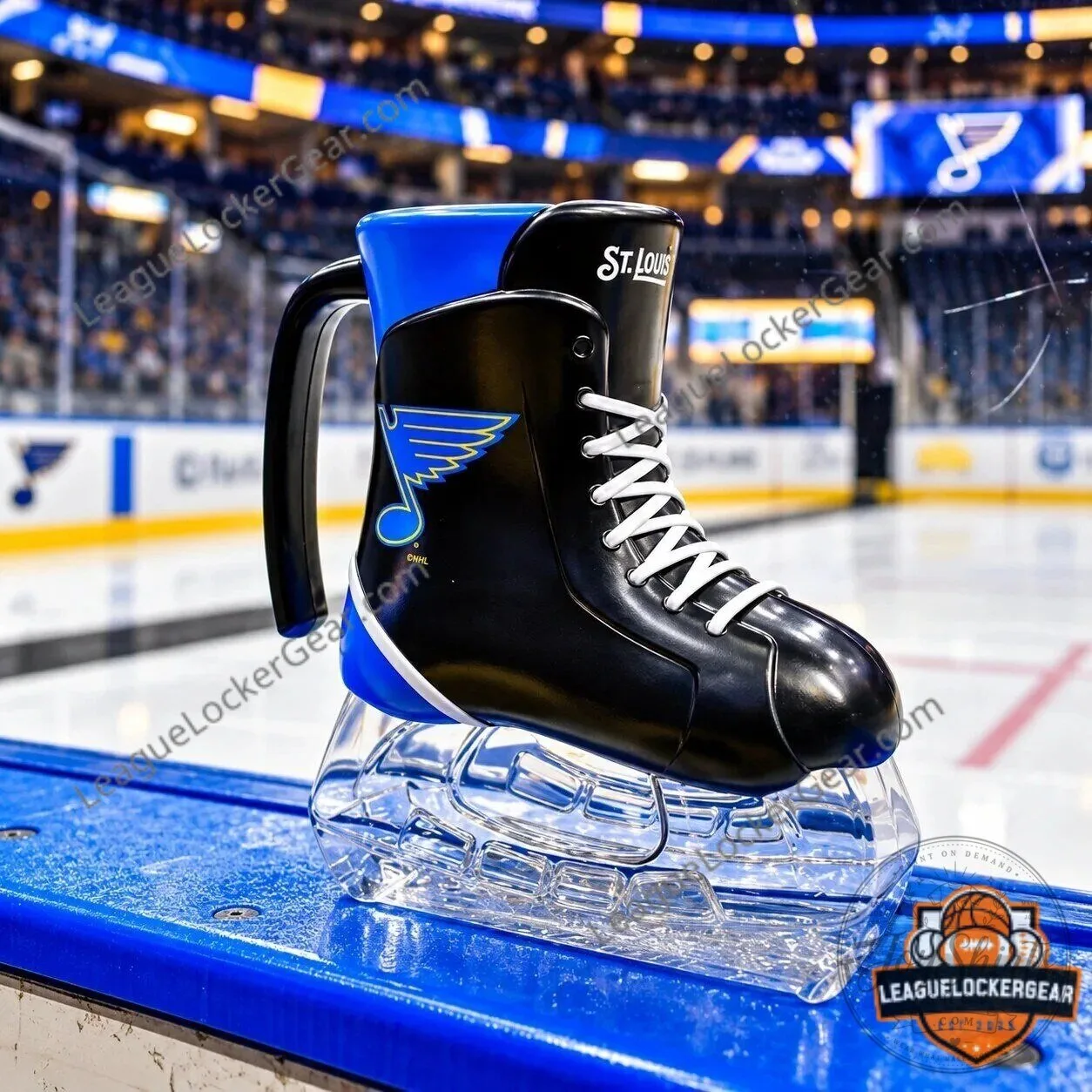 St. Louis Blues Hockey Skate Design Coffee Mug 7 St. Louis Blues Hockey Skate Design Coffee Mug